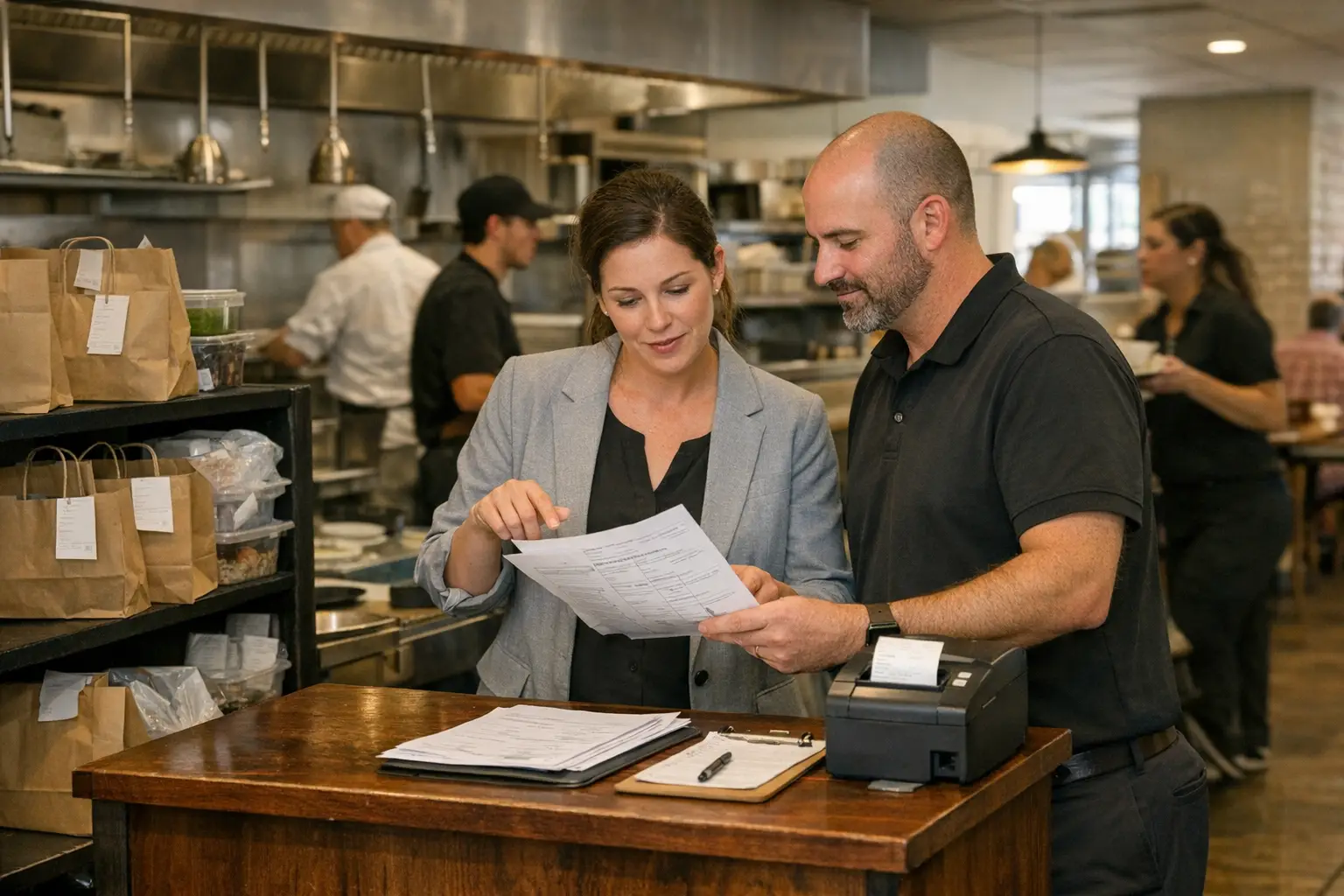example of exceptional customer service in a restaurant