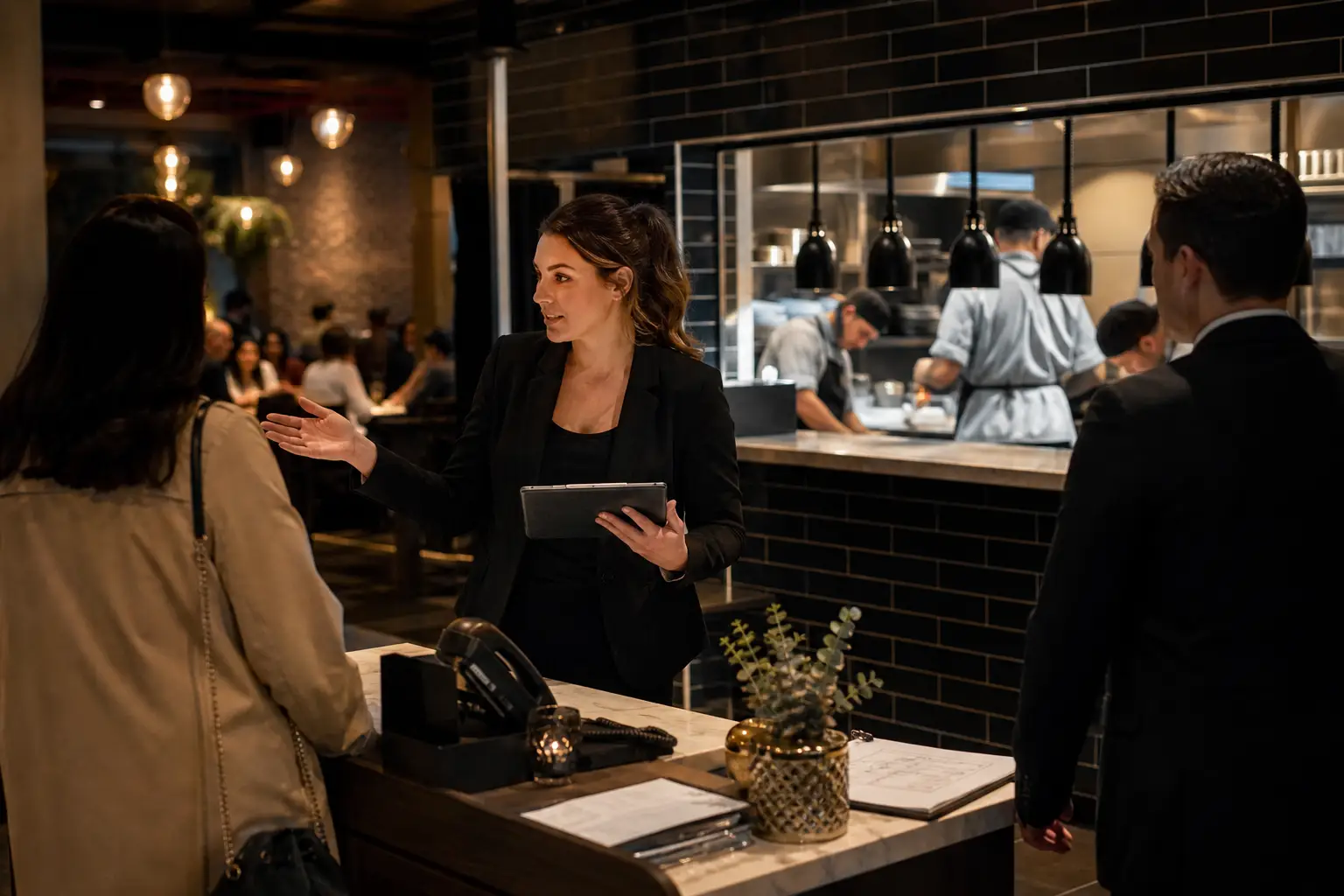 restaurant guest support services