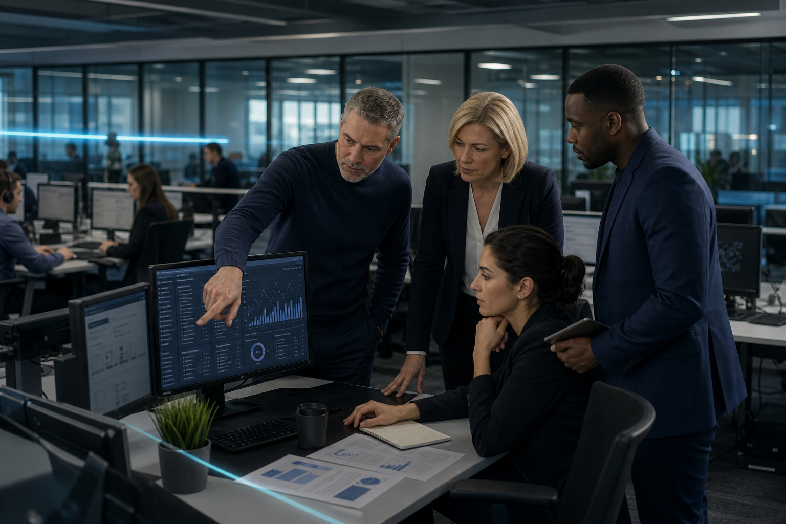 Enterprise operations team reviewing customer support outsourcing companies: what to look for before you choose in an Inktel customer experience environment